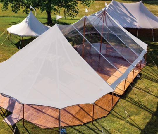 Clear Roof Hampton Marquee  - NEW